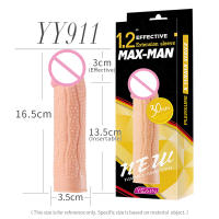 Juego extendido, juego de silicona hueca para pene masculino, marido y mujer comparten juego de dientes de lobo, productos sexuales para adultos - details 7