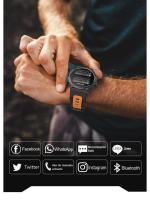 Reloj Inteligente para Hombre Mujer, Smartwatch SANLEPUS, 1.39