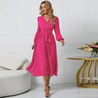 Vestido Largo de Crochet de Alta Calidad Estilo Coreano de Moda para Mujeres - details 10