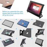 Soporte acrílico para pantalla Lcd de 7 pulgadas, funda para pantalla de contacto, soporte para Raspberry Pi 3 Modelo B + - details 3