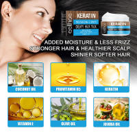 para un cuidado suave, repara el cabello seco y rizado, mascarilla para el cuidado del cabello suavizante e hidratante - details 2
