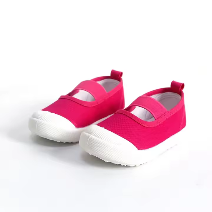 Zapatos de lona para niña, zapatillas informales estampadas, color caramelo, 2024 - 1