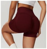 Pantalones cortos de Yoga sin costuras para mujer, ropa deportiva para Fitness, levantamiento de glúteos, gimnasio, correr - details 14