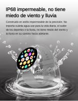 2024 Reloj Inteligente Hombres Mujeres, Smartwatch con Llamada Bbluetooth, Pantalla AMOLED de 1,43
