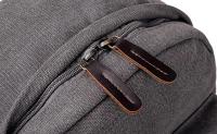 Mochila de lona de gran capacidad para mujer, bolso para portátil - details 2