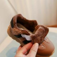 2024 invierno nuevos zapatos casuales para niños para niñas moda estilo coreano fondo suave antideslizante versátil Chic zapato de algodón escolar - details 11