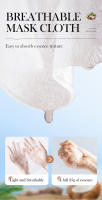 Mascarilla Facial de Coco SADOER Hidratante, Reafirmante, Nutritivo 5pcs Belleza para la Piel - details 7