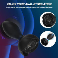 Vibrador Inalámbrico Masajeador de Cúrculo Anal con Control Remoto Estimulador de Prostata para Hombres Juguete Sexual Adulto Salud Sensual - details 3