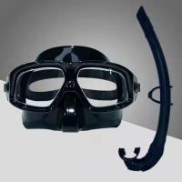 Máscara de buceo Espejo de superficie de buceo libre lente antiniebla de alta definición equipo de máscara de snorkel - details 1