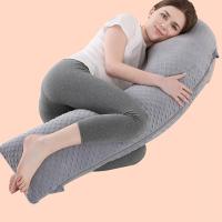Almohada de maternidad minimalista en forma de J, desmontable, suave para la piel, almohada para dormir - details 8