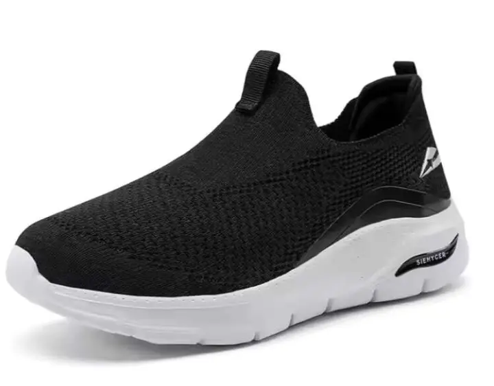 Nuevos productos más vendidos: zapatos deportivos antideslizantes para caminar para hombre, de malla informal, de alta calidad, a la moda y médicos, talla 46 - 1
