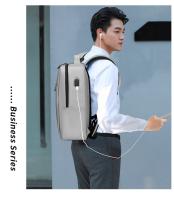 Mochila para Laptop de Doble Capa de Almohadilla de Aire Impermeable, Resistente al Desgaste, Estilo Sencillo y Elegante para Hombres y Mujeres Viaje de Negocios Casual para Primavera/Verano - details 19