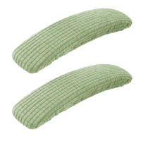 1 par de fundas para brazos de silla de oficina, funda elástica de LICRA resistente a las manchas, a prueba de polvo, para brazo de silla de ordenador - details 15