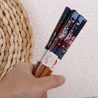Vajilla hecha a mano con forma de gato, regalo de comida para Sushi, arroz Natural N1N, palillos, suministros de cocina, juego de vajilla - details 3