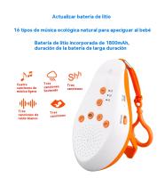 Musica dormir bebe para casa inteligente multifunción regalo - details 8