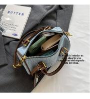 Bolso bandolera portátil de mezclilla retro versátil informal con almohada de hombro para mujer, nueva moda 2025 - details 4