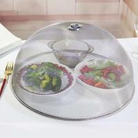 Paraguas de acero inoxidable, cúpula para alimentos, pantalla de malla fina, cubierta duradera reutilizable, red para reuniones al aire libre, sitio de acampada - details 1