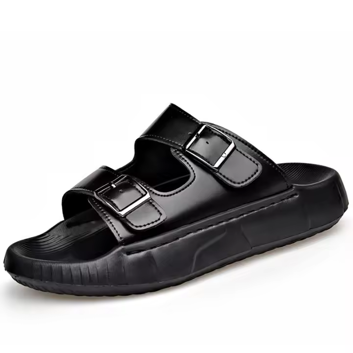 Nuevas Sandalias para Hombres, Moda Simple, Versátiles, Zapatillas de Suela Suave, Resistentes al Desgaste, Transpirables, Zapatos de Playa para Hombres - 1