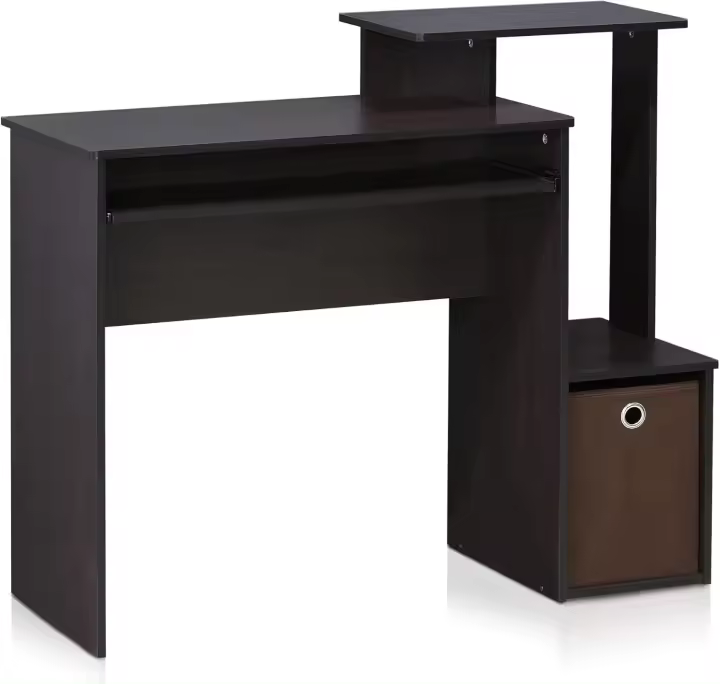 Escritorio De Computadora Marrone (Nogal Oscuro) - 1