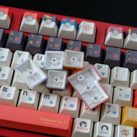 Teclas, sublimación de 5 caras 2512 cuerpo PBT original, teclado mecánico, ergonomía（Teclado no incluido) - details 17
