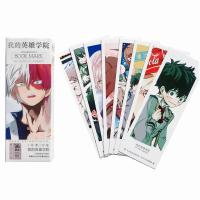 nbyinto Marcapáginas de Papel de Anime My Hero Academia Set de 36 Piezas Porta Libros Midoriya Izuku Todoroki Shouto Regalo de Cosplay Herramientas de Lectura - details 3