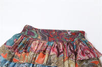 BUNO-Vintage escalonadas para mujer, dobladillo con volantes en capas, minifaldas coloridas de línea A, ropa de calle de tendencia de verano - details 15