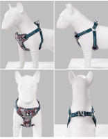 Chaleco de perro Truelove Floral con ajuste fácil y seguro 100% algodón suave para viajes adaptado a todas las razas lavable a mano - details 6