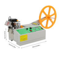 Cortador automático de tiras para computadora fría y caliente: cortador de correas/elástico 100 mm 60-120 piezas/min Aplicable a todo tipo de cinturones - details 8