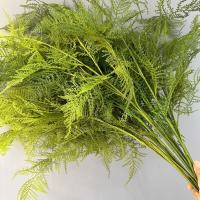 Ramas de plantas de helecho artificiales grandes, tacto Real, hojas de helecho de Boston hechas a mano, helecho de espárragos Artificial elegante realista - details 8