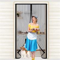 Cortinas antimosquitos para puertas, mosquitera magnética para puerta y ventana, malla de cierre automático para cocina y sala de estar - details 2
