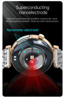 Reloj inteligente VL45 Pro, dispositivo con detección ECG, Bluetooth, llamada de emergencia SOS, fotografía remota, Pantalla AMOLED, novedad de 2024 - details 2