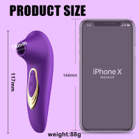 Vibrador de Succión Clitoral OOEEY para Mujeres Estimulador de Pezón Vibrador Erótico Adulto Cargable Juguete Sexual para Adultos - details 8