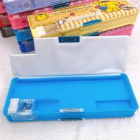 Estuche de Lápiz Doble Cara Sanrio Melody Hello Kitty Caja de Papelería Multifuncional con Afilador - details 3