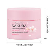 Crema de esencia Sakura, crema Facial de flor de cerezo, hidratante, sequedad y aspereza, el cuidado de la piel Facial hace que la piel sea tierna y delicada - details 9