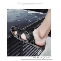 Sandalias de Cuero Veraniegas para Hombres Comodidad Ligera Antideslizante - details 16