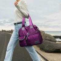 Bolso de mano multifunción para mujer, Bolsa de gran capacidad, informal, resistente al agua, de nailon, bandolera - details 15