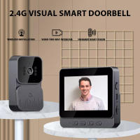 Camara De Video WiFi Puerta Inteligente Tuya Con Detección De Movimiento PIR Alarma IR Cámara HD Wireless Intercomunicador De Seguridad Para Hogar - details 0