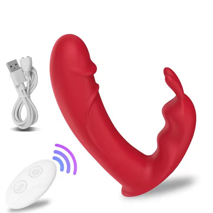 Consolador conejo vibrador estimulador de clítoris para mujeres adultas 18 juguetes sexuales inalámbricos Bluetooth G-Point Masker Drop - 1