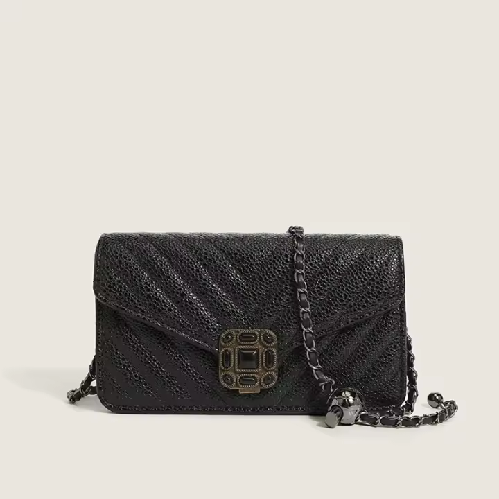 Nuevo Bolso de mano INS con cadena de caviar para mujer, bolso de hombro multifuncional, - 1