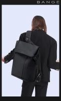 Bange Mochila de negocios para ordenador portátil de 15,6 pulgadas, bolsa de viaje impermeable con múltiples compartimentos, mochila negra adecuada para hombres - details 5