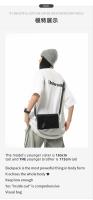 Bolso Cuadrado Pequeño Premium Bolso Versátil para Hombres y Mujeres Bolso de Hombro de Moda Popular para Jóvenes - details 6