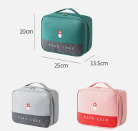 Bolsa de viaje para botiquín de primeros auxilios, estuche de almacenamiento, soporte para pastillas a prueba de agua, organizador portátil para emergencias al aire libre - details 6