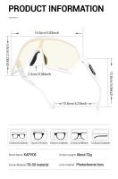Gafas de Sol Photochromáticas Kapvoe Ligeras, UV400, Para Deportes al Aire Libre - details 15