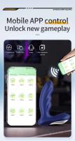 Leten APP Control vibradores anales masaje trasero estimulador de próstata ano masturbador masculino enchufe juguetes sexuales para hombres - details 15