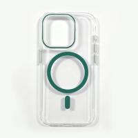 Para Magsafe funda de teléfono transparente para iPhone 16 15 14 13 Pro Max Plus 16e transparente magnético inalámbrico antiarañazos cubierta de PC - details 17