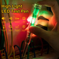 Probador de voltaje inteligente pluma con sonda de destornillador eléctrico inducido con luz indicadora Detector de voltaje probador de cable cero vivo - details 4