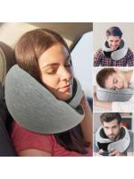 Almohada de viaje para el cuello, cojín de viaje duradero en forma de U, almohada de avión no deformada - details 9