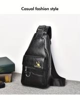 Nuevo bolso de mensajero unisex impermeable y resistente al desgaste, bolso cruzado, bolso de mano, bolso de hombro, bolso de pecho, hecho de tela resistente al desgaste, gran capacidad con bolsillos grandes, fácil de transportar, adecuado para el trabajo - details 21