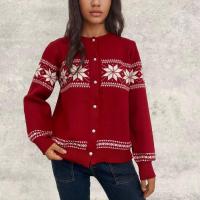 Moda de primavera otoño estilo coreano con cuello redondo para mujer - details 4