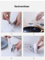 Cepillo De Limpieza Para La Cocina 2 En 1 Con Mango Largo Y Dispensador De Esponja Cepillo De Limpieza Para Platos Herramientas De Cocina - details 7